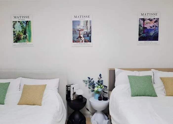 Apartment Daumstay#2호선#강남#역삼역7분#침실3개#침대4개#가족#모임#성형#비즈니스#모던숙소 *